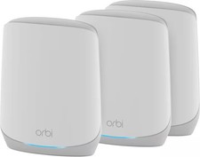 NETGEAR - Orbi 750 Series AX5200 Tri-Band Mesh Wi-Fi 6 System 3-pack - White
