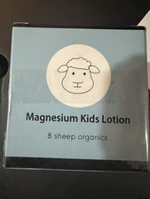 8 Sheep Organic Magnesium Kids Lotion 4oz sealed