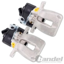 2xBREMSSATTEL HINTEN LI+RE STELLMOTOR ELEKTRISCHE HANDBREMSE für VW PASSAT 3C B6