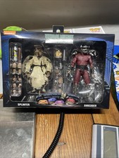 NECA TMNT Movie Splinter and Shredder - 2pack