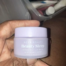 NCLA Beauty Sleep Overnight Lip Mask Birthday Cake 15 ml/0.5 fl oz  (MSRP $21)