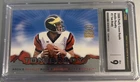 TOM BRADY ROOKIE CSG 9 Mint - 2000 Pacific Crown Royale Rookie Royalty #2