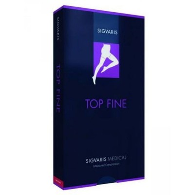 Sigvaris Top Fine 701 Monocollant Nero Punta Aperta M Plus