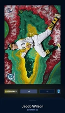 Topps Bunt DIGITAL Legendary Jacob Wilson 5cc BOWMAN  Red Crystallized.￼