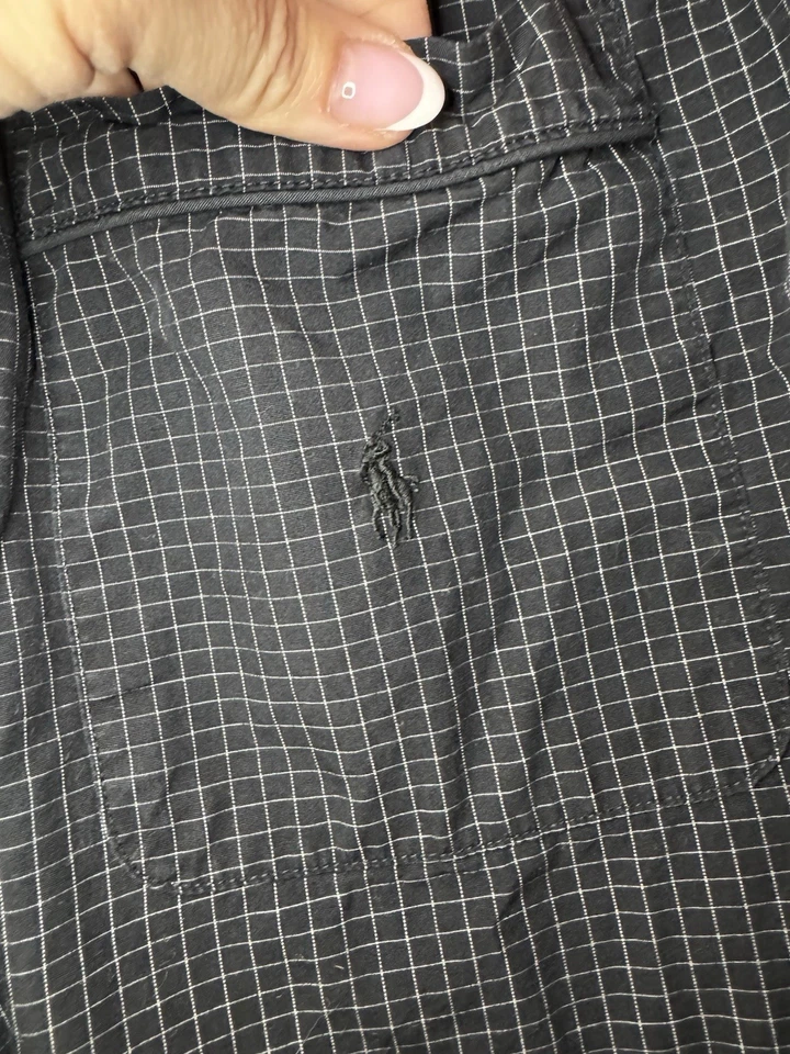 Polo Ralph Lauren Matching Pajama Set Sleepwear Plaid Button Up & Pants Men XL - Image 4 of 4