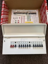 MK Sentry 16-Module 10 -Way Populated Dual RCD Consumer Unit