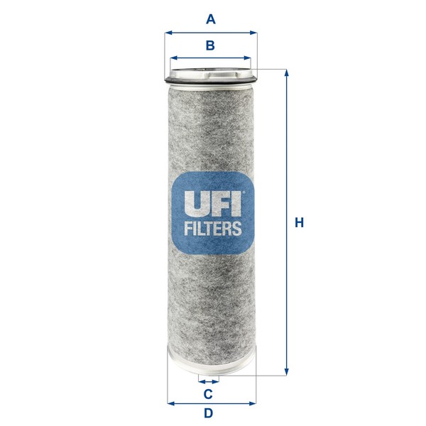 UFI Luftfilter 27.390.00 Filtereinsatz FüR Iveco Eurotrakker-image