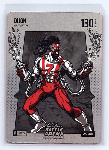 DIJON (Bijan Robinson) Bo Jackson Battle Arena #SBF-75 Silver Battlefoil