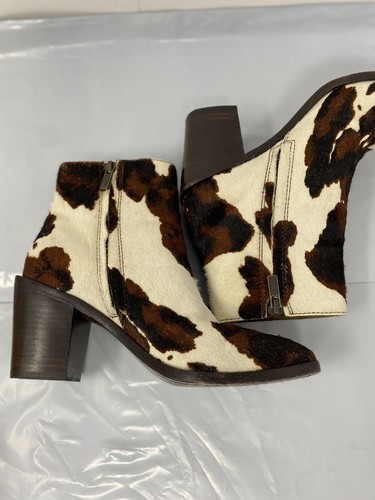 Frye Georgia Short Ankle Cowhide Hair Western Leather Boots Women’s Size 6M Rare - Picture 7 of 10