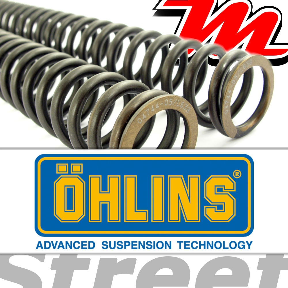 🏍️ Muelles Horquilla Progresivos YSS Para Suzuki GS500 E/EU 1989-2000 – 30,5x275 Mm