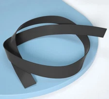 Black silicone rubber silicone strip sealing strip solid flat strip 1-30mm 1M/2M