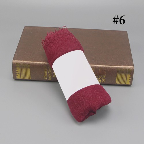 Women Cotton Linen Scarf Long Shawl Hijab Muslim Scarves Wrap Warm Headscarf - Picture 7 of 51