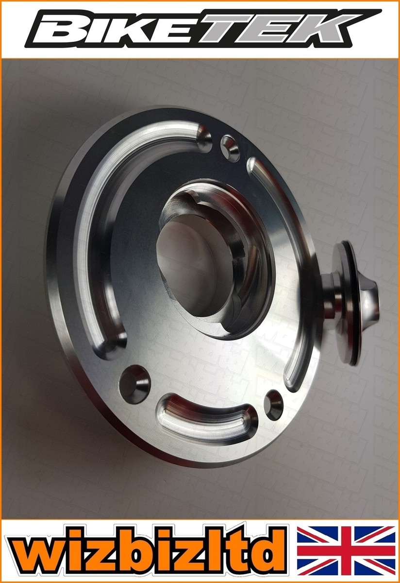 Biketek Silver Quarter Turn Fuel Cap Kawasaki [CC: 900] ZX