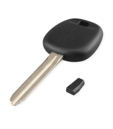Transponder Car Key Suitable for Toyota Yaris 10/2005 - 11/2011 TOY43- 4D - Picture 2 of 7