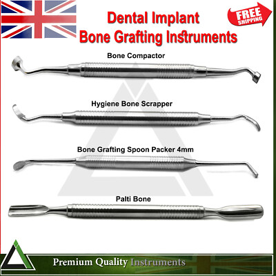 Dental Implant Bone Scraper Grafting Packer Periodontal Surgical ...