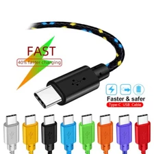 Fast Charger Universal Type C USB-C Data Charging Cable