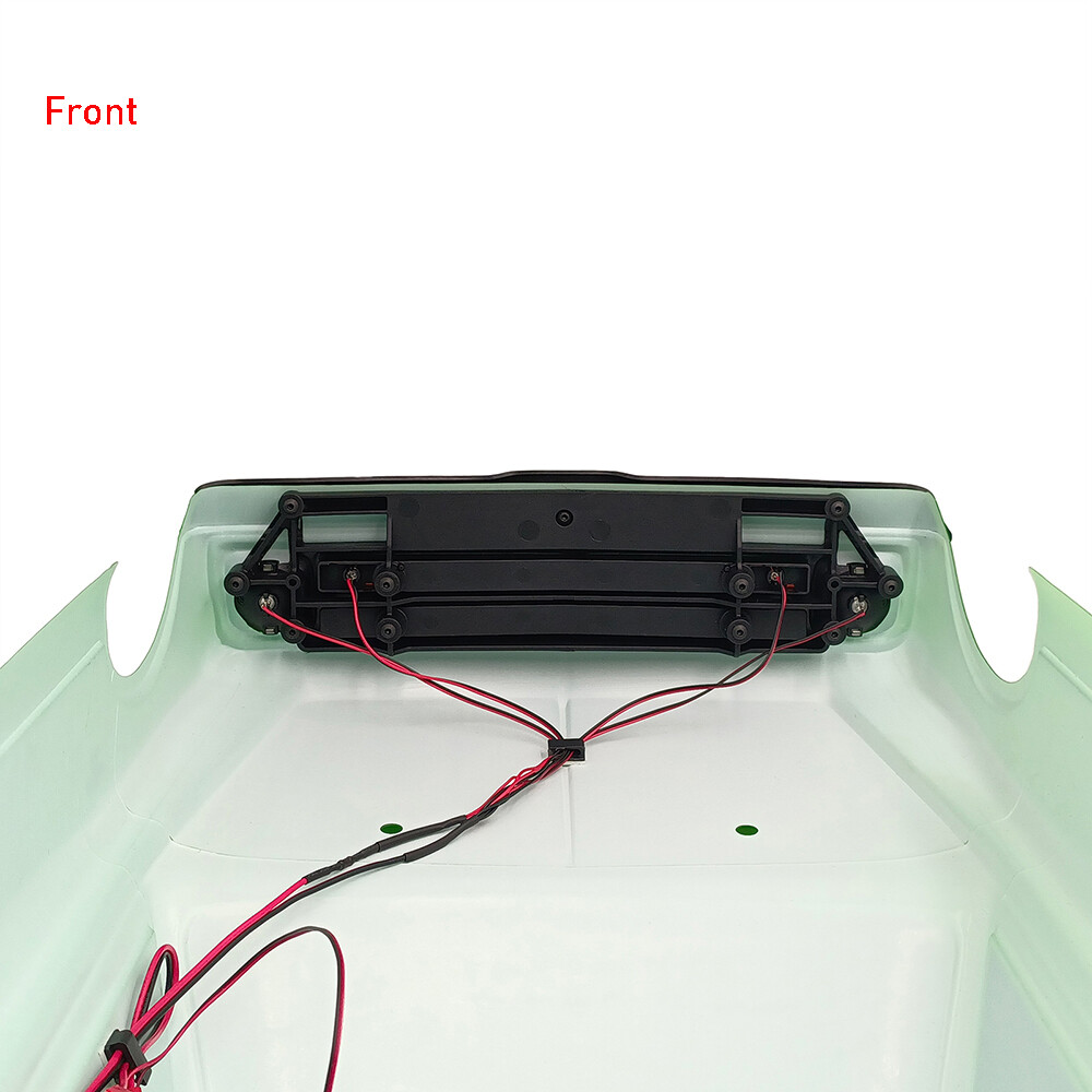1/10 RC Car LED Light Kit - Headlights & Taillights For Traxxas Drag Slash C10 (1976), White/Red/Yellow LEDs