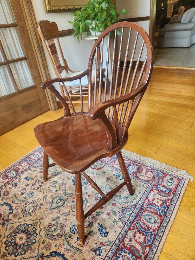 FREDERICK DUCKLOE Windsor Armchair eBay