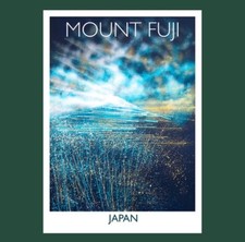 Mount Fuji Poster Print, Mount Fuji Travel Print By Marc Todd - Size A2