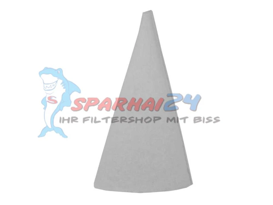 SPARHAI24 Filtro cónico DN 200 para torre de aspiración de aire | Longitud aprox. 600 mm | Espesor 12-16 mm | 1x G3