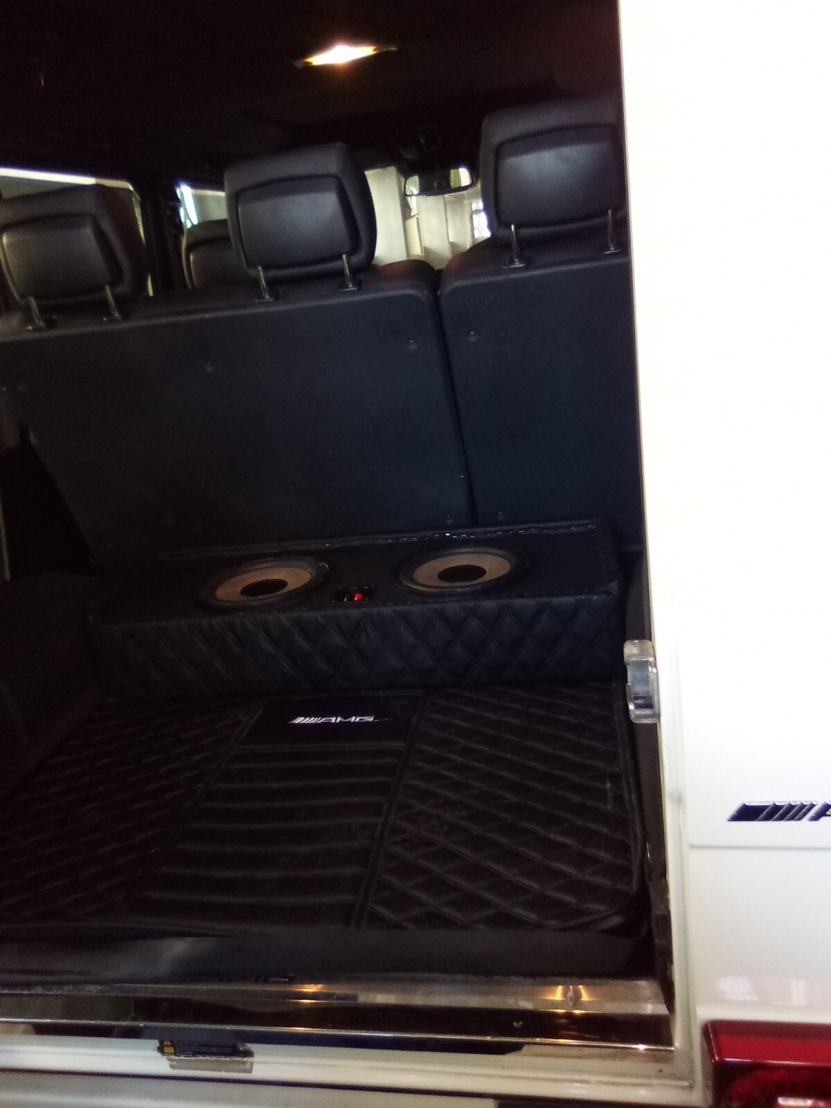 Focal 10in.Subwoofer For G63 Custom Box And AMG Cargo Floor Mat