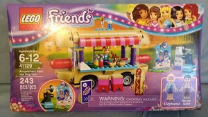 lego friends 41129 hot dog van