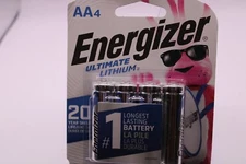 Energizer Ultimate Lithium AA Batteries - 4 Pieces