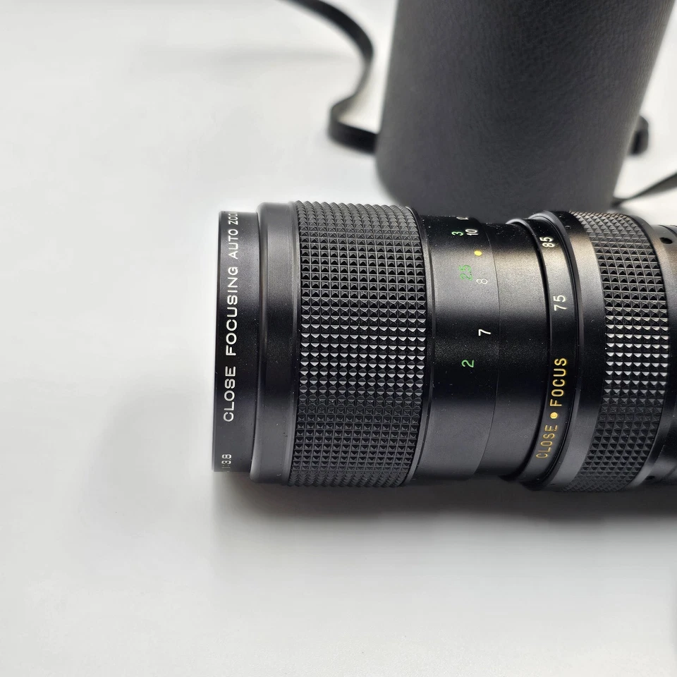 Canon FD Fit ~ Vivitar 75-205mm F3.8 Close Focuing Auto Zoom Lens VGC - Image 4 of 4