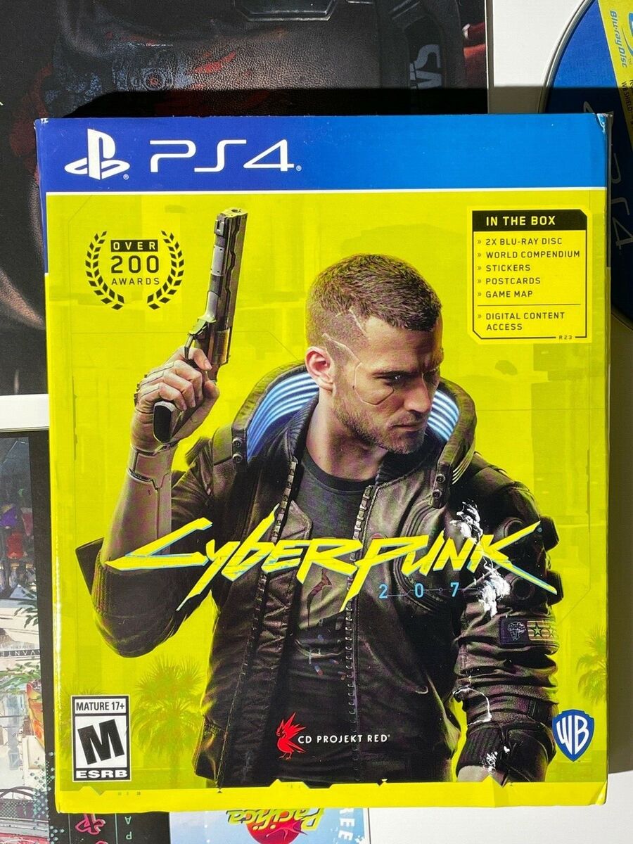 Sony Playstation 4 Cyberpunk 2077 PS4 Limited Edition Video Game  883929689613