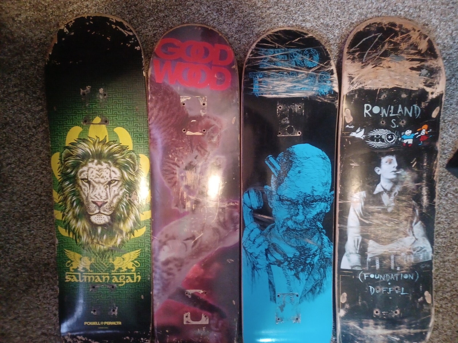 Skateboard Deck Lot Powell Peralta Zero Good Wood eBay