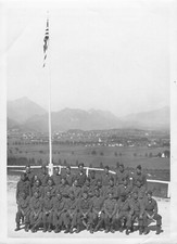 1940s WWII US Army soldiers group 5x7 photo all ID'd on back