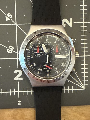 Swatch Irony UBS Limited Ed 150th Anniversary Uhr 1/10 Sec Chronograph Wo Box - Bild 13 von 20