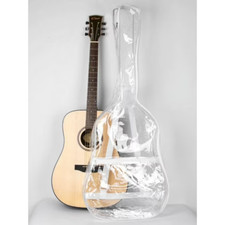 Clear Acoustic Guitar Case Protective Bass Guitar Bag Folk Guitar Case Music