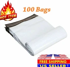 100 Poly Mailers Shipping Envelopes Self Sealing Plastic Mailing Bags Sizes Avai