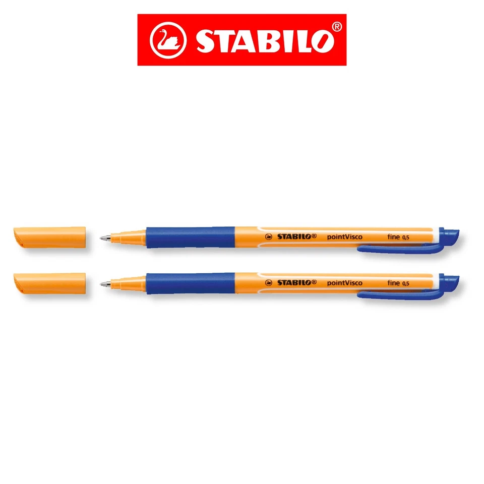 STABILO Tintenroller point Visco Blau Fineliner pointVisco - Bild 2 von 2