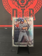 2022 Bowman Draft Anthony Hall Chrome Refractor BDC-97 New York Yankees