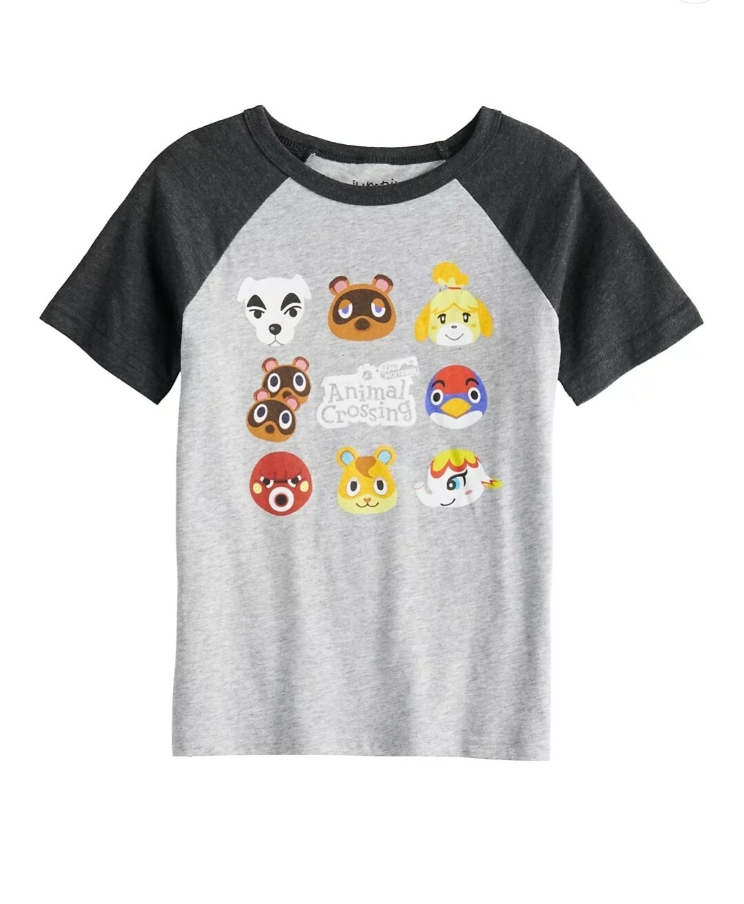 animal crossing raglan shirt