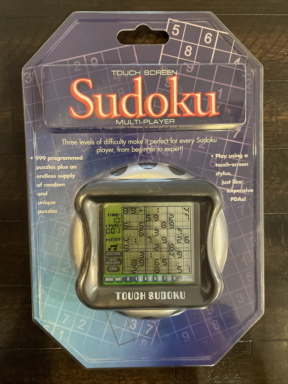 Sudoku Touch Screen Multi-Player Electronic Handheld Game by Excalibur- SEALED