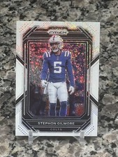 2022 Panini Prizm White Sparkle Prizm Stephon Gilmore Colts #128 SSP