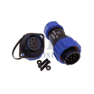 WEIPU SP21 9 Pin Electrical Power Cable Connector,Aviation Connector Plug Socket