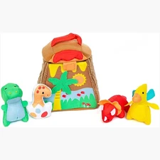 Kid's Preferred Dinosaur Volcano Soft Playset NEW IN STOCK