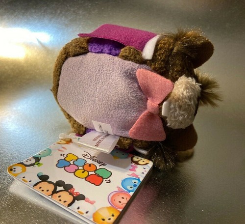 Disney Store Tsum Stack Mini peluche 3,5" Ghiro 🙂 Versione GIAPPONESE VENDITORE USA - Foto 4 di 4