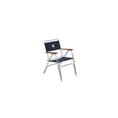 Forma Deckstuhl blau Aluminium