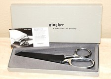 Gingher G-8 Chrome Knife Edge 8" Scissors Complete in Box