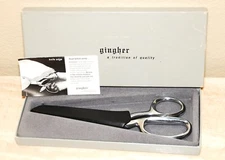 Gingher G-8 Chrome Knife Edge 8" Scissors Complete in Box