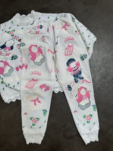 Vintage Girls Spumoni Sweatshirt Sweatpants Set - Picture 5 of 13