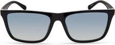 Timberland TBA9264 01D Black Mirror Polarized Square Sunglasses Frame 56-17-140
