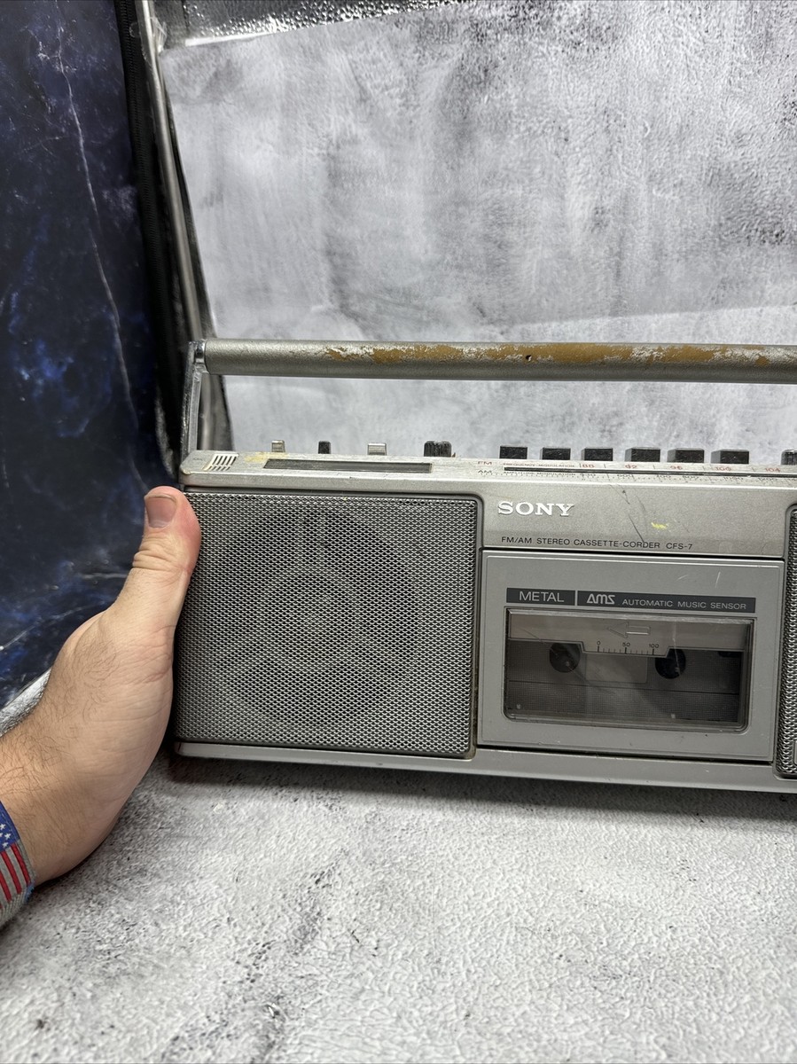 その他 FM/AM STEREO CASSETTE-CORDER CFS-C7 SONY CHORD MACHINE CFS-C7 FM/AM Stereo Radio Cassette 1982