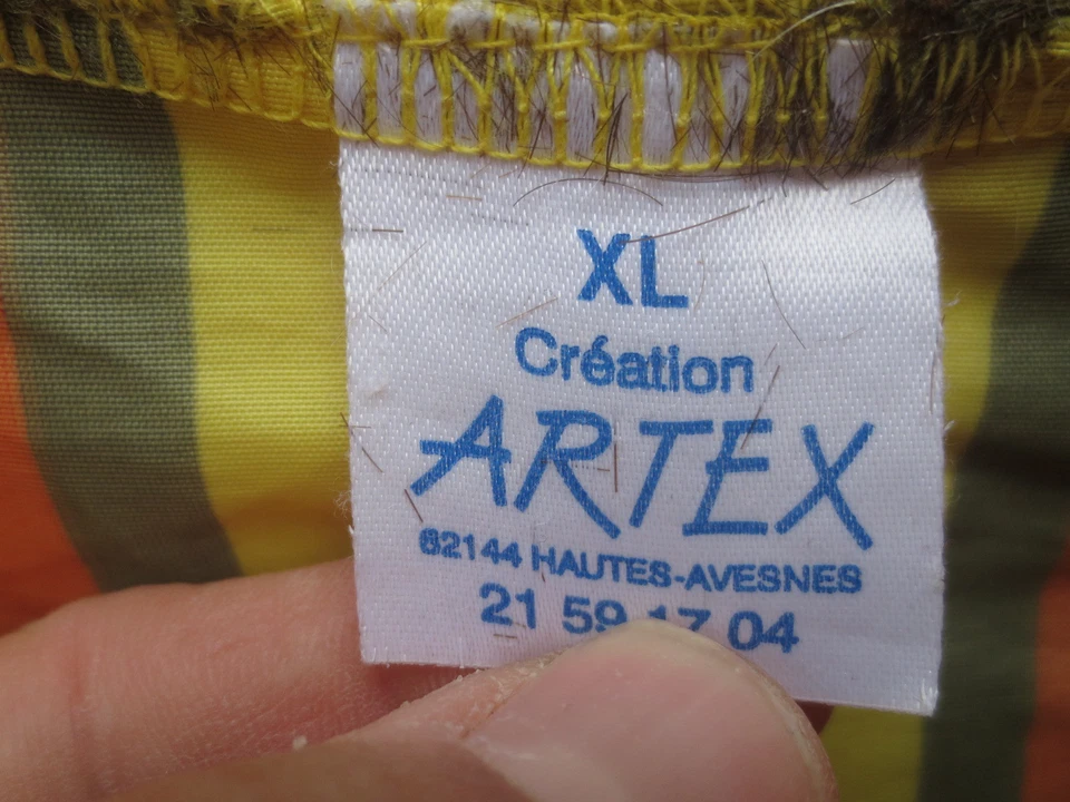 Veste SUPP'R'LENS Supporters Lens football vintage collection jacket sang or XL - Photo 3/4