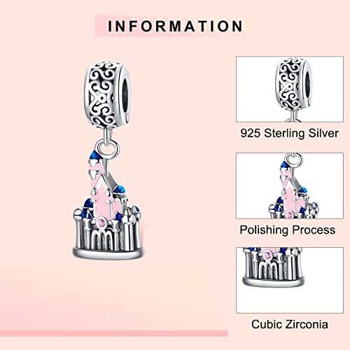 Charmes Famille Amuefer En Argent 925 - Breloques "Parents Love" Pour Bracelets Et Colliers - Cadeaux Saint-Valentin Noël